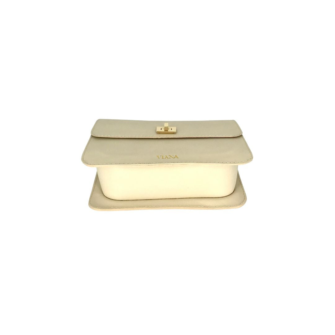 Sophie mini bag - beige - bottom